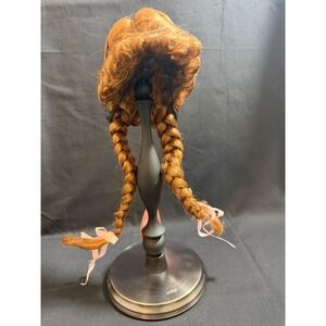 Vintage Monique Collection Connie Doll Wig Auburn 2 Braids 14-15 Synthetic NOS